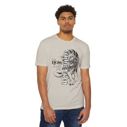 LION OF JUDAH HAS CONQUERED Unisex T-shirt