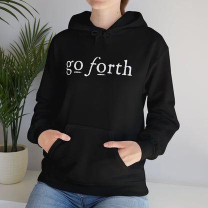 GO FORTH MEN'S Hooded Sweatshirt