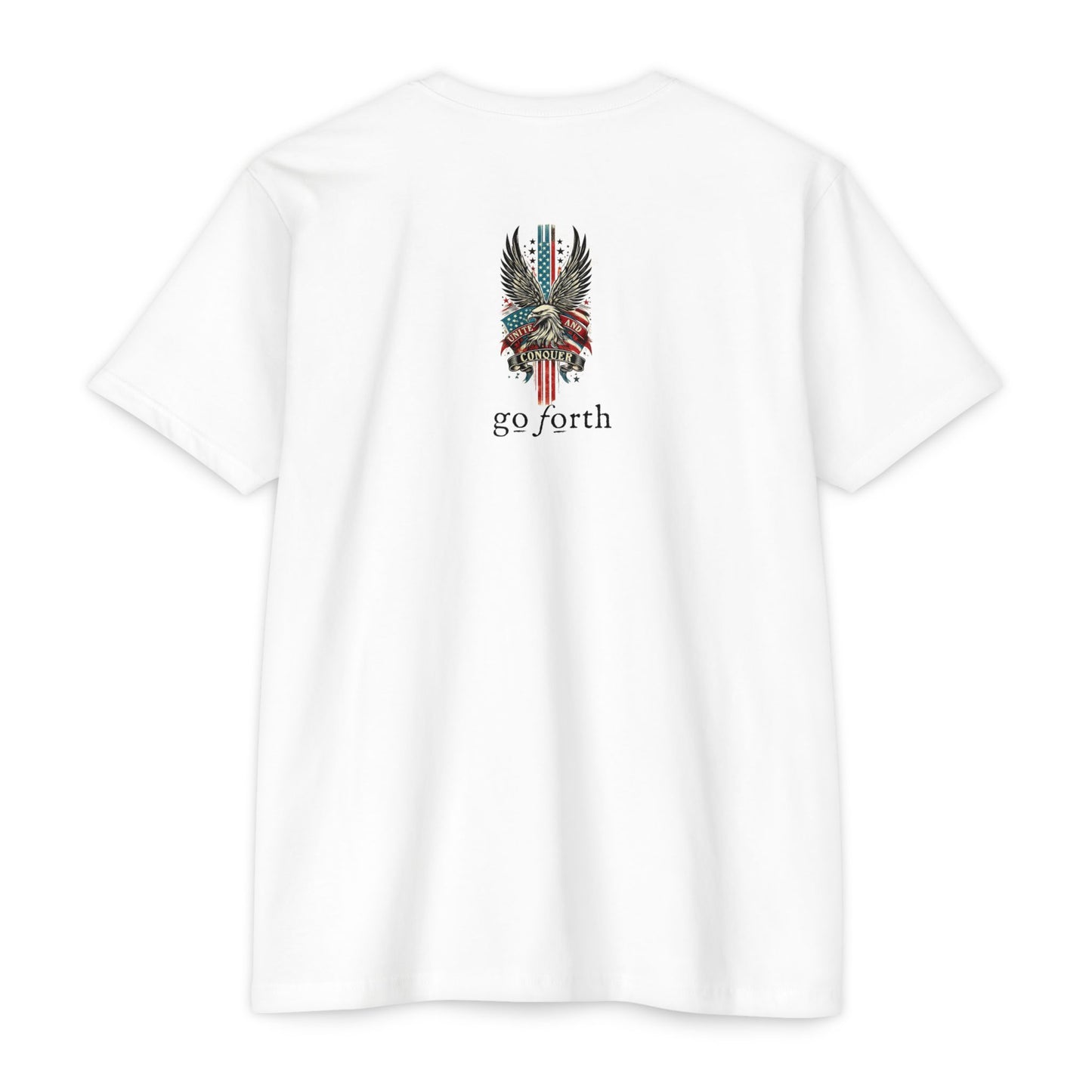 UNITE AND CONQUER  Unisex CVC Jersey T-shirt