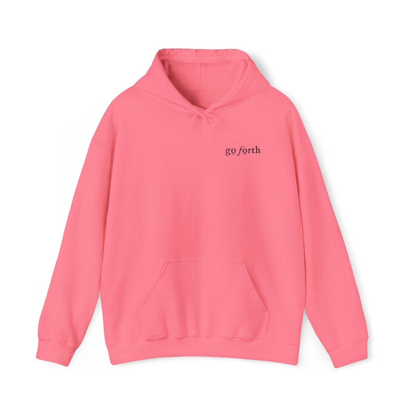 GO FORTH EMBROIDERED LIGHT Unisex Heavy Blend™ Hooded Sweatshirt