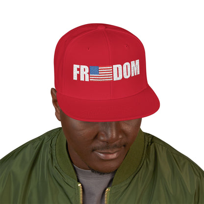 FREEDOM Embroidered Snapback hat