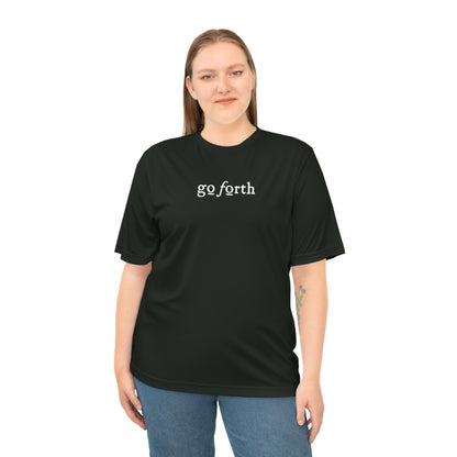 UNDAUNTED Unisex Zone Performance T-shirt