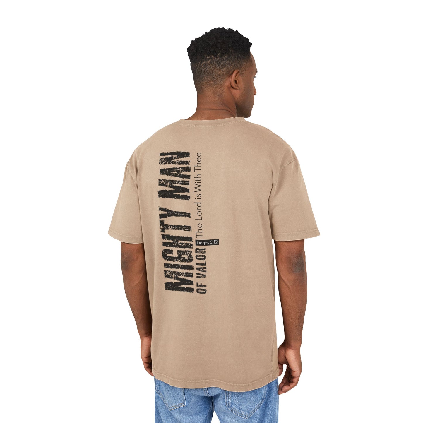 Rise Up, MIGHTY MAN OF VLOR Shirt for Men - Oversize Tee -