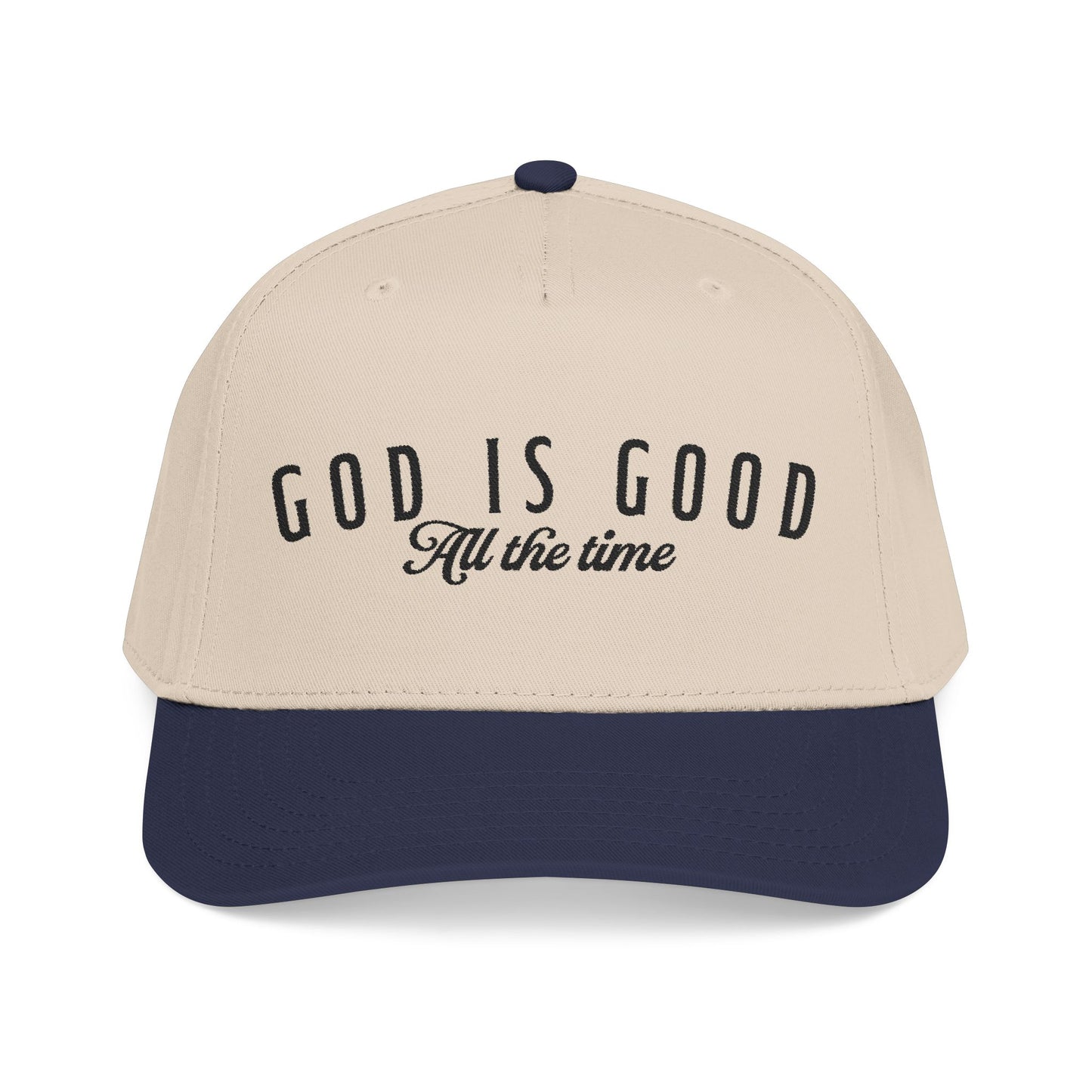 God Is Good Embroidered Baseball Cap