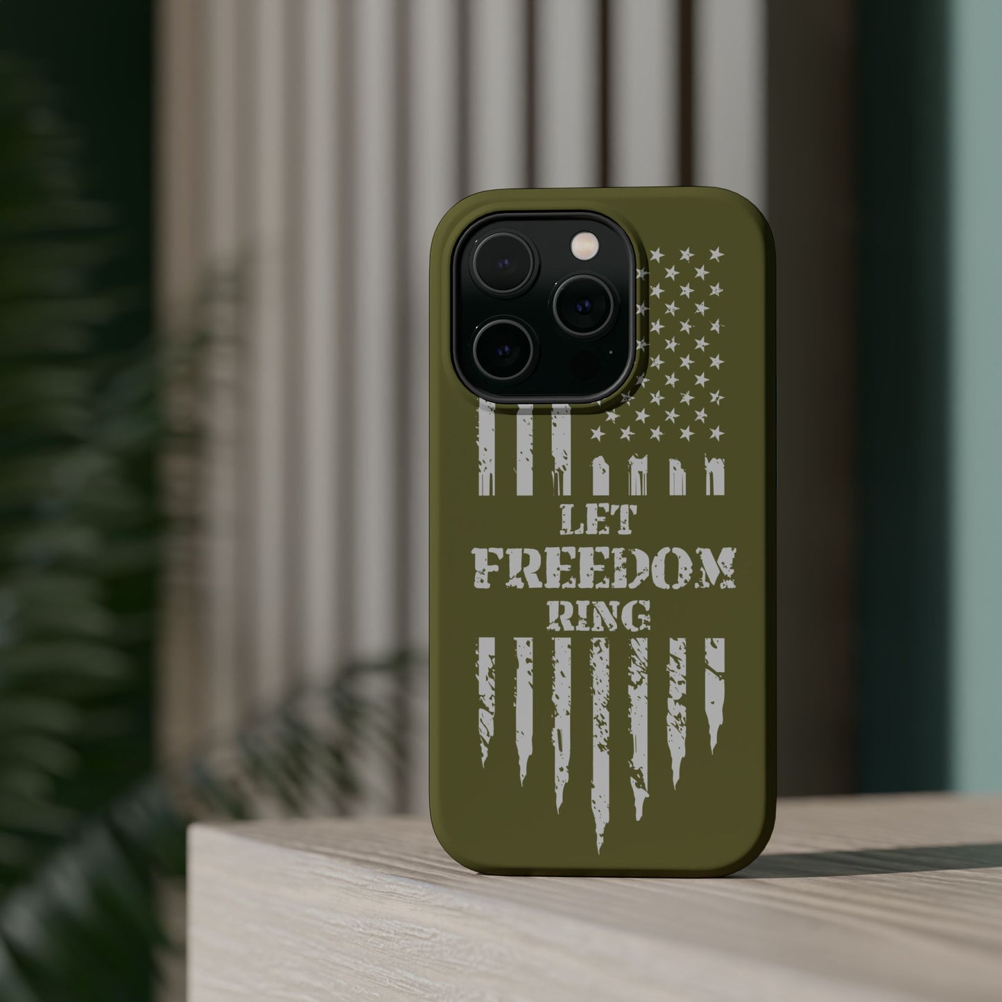 LET FREEDOM RING - Magnetic Tough iPhone Cases