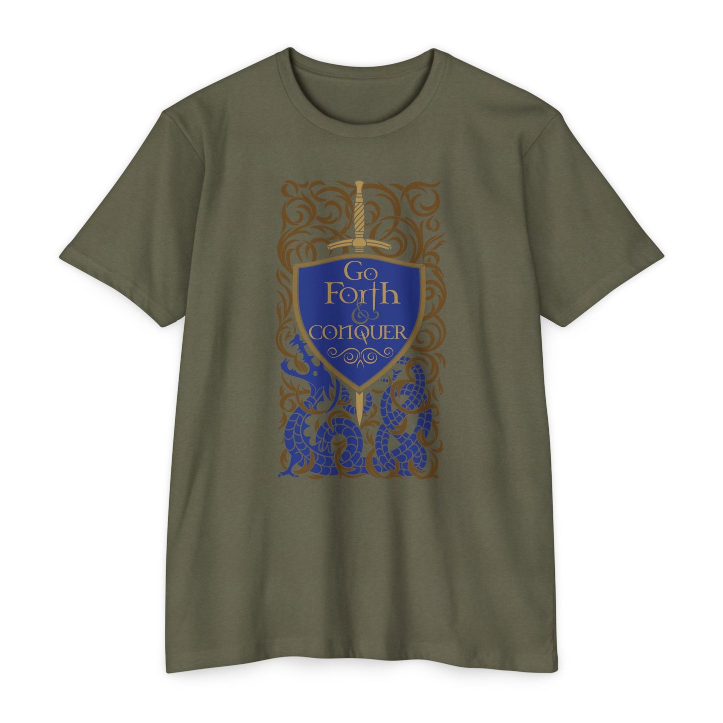 GO FORTH & CONQUER Celtic Unisex T-shirt