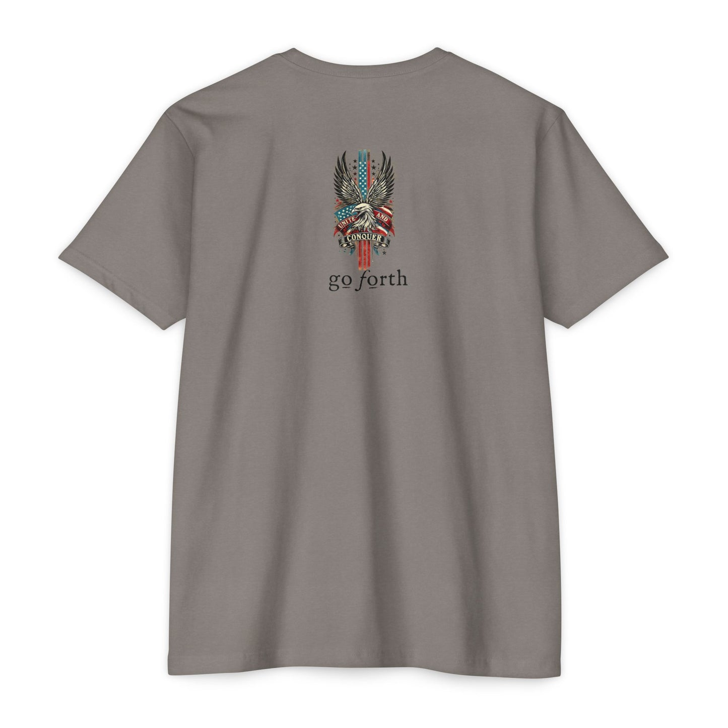 UNITE AND CONQUER  Unisex CVC Jersey T-shirt