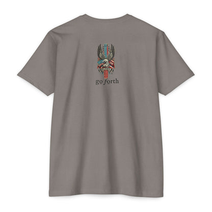 UNITE AND CONQUER  Unisex CVC Jersey T-shirt