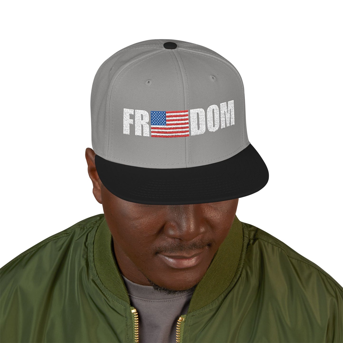 FREEDOM Embroidered Snapback hat