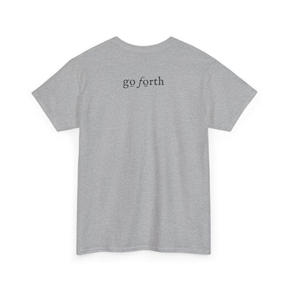 T-Shirt - Inspirational Quote 'wew ae all broken that's how the light gets in'