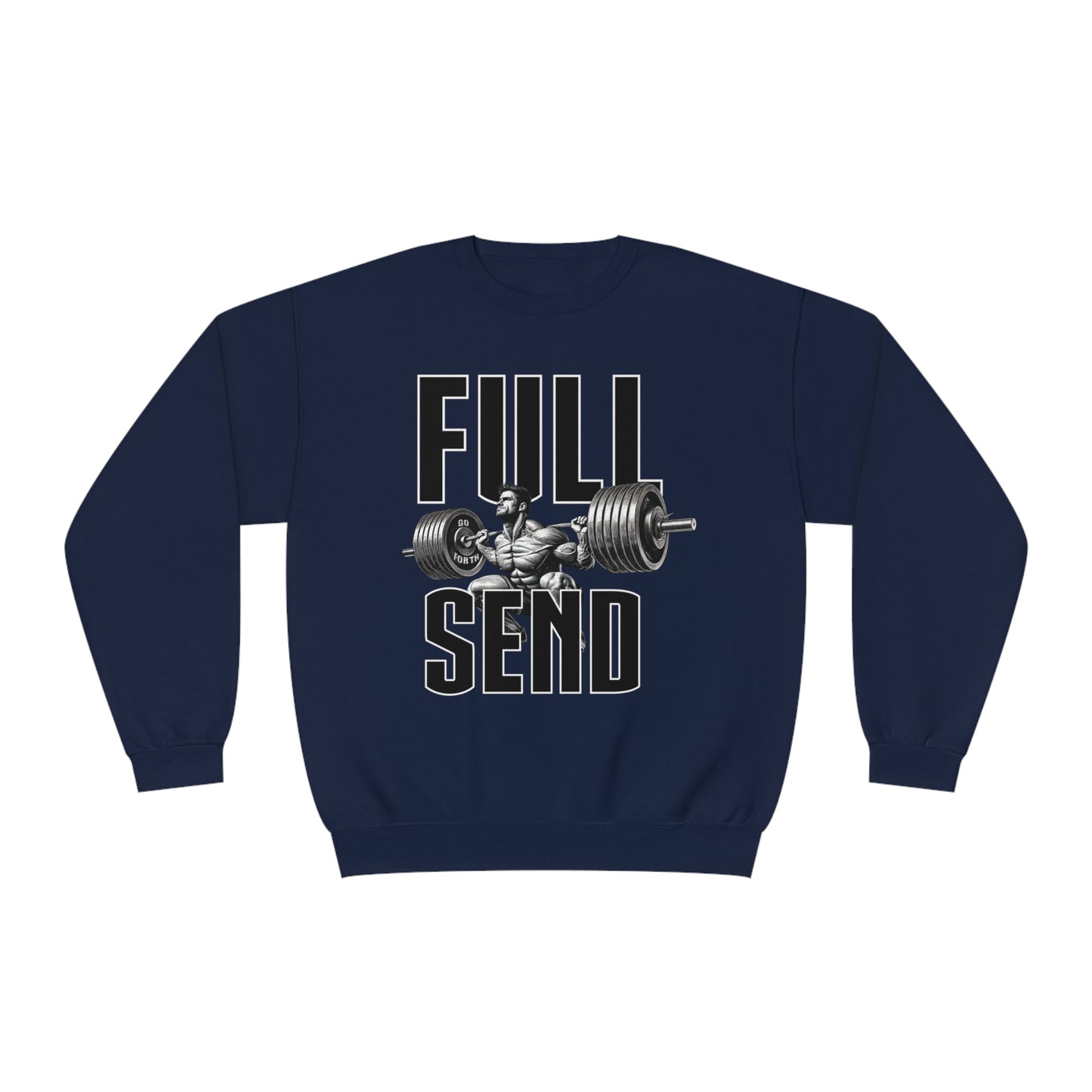 FULL SEND WEIGHTS Unisex NuBlend® Crewneck Sweatshirt