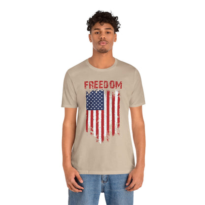 FREEDOM FLAG The Life Unisex Tee Shirt