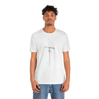 LOVE Cross Unisex Tee Shirt.