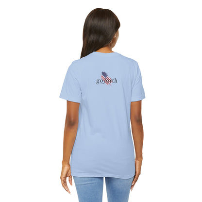 Patriotic Cross Unisex Tee Shirt