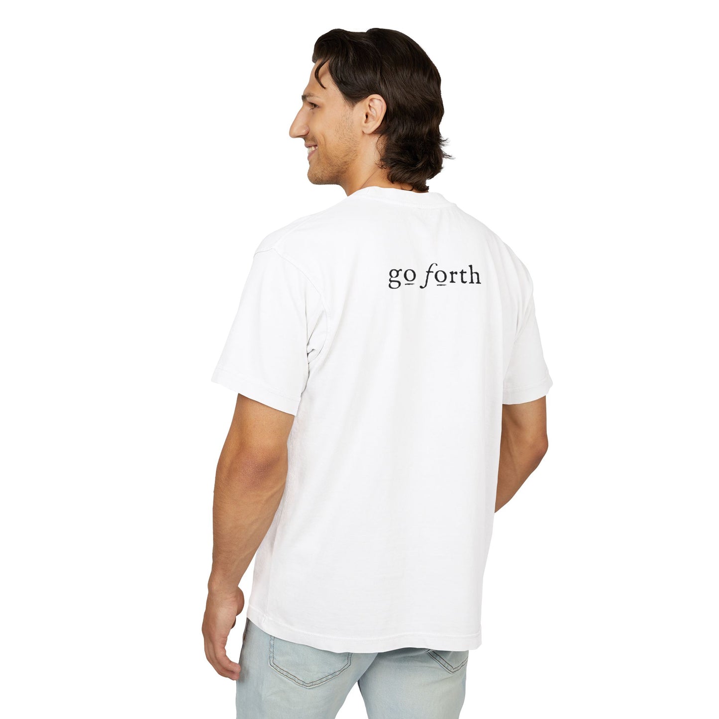 MIGHTY MAN OF VALOR - the Lord is with you. Unisex Urban Heavy Tee