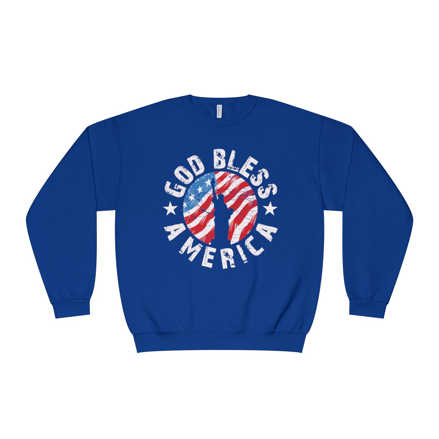 GOD BLESS AMERICA Crewneck Sweatshirt