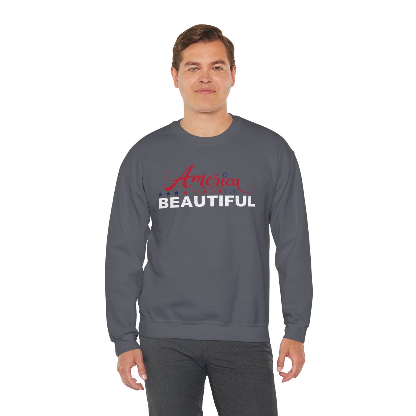 AMERICA THE BEAUTIFUL Unisex Heavy Blend™ Crewneck Sweatshirt