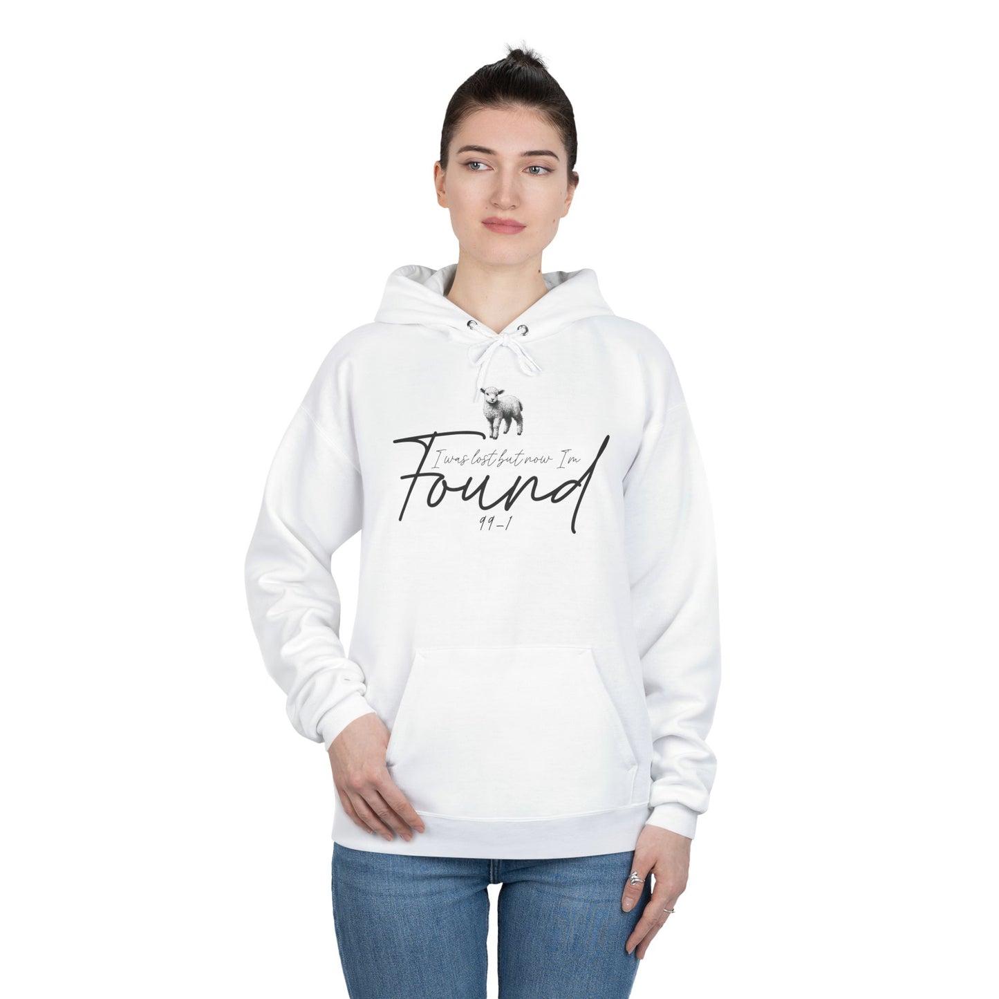 I WAS LOST BUT NOW I'M FOUND 99-1 Unisex Hoodie Sweatshirt