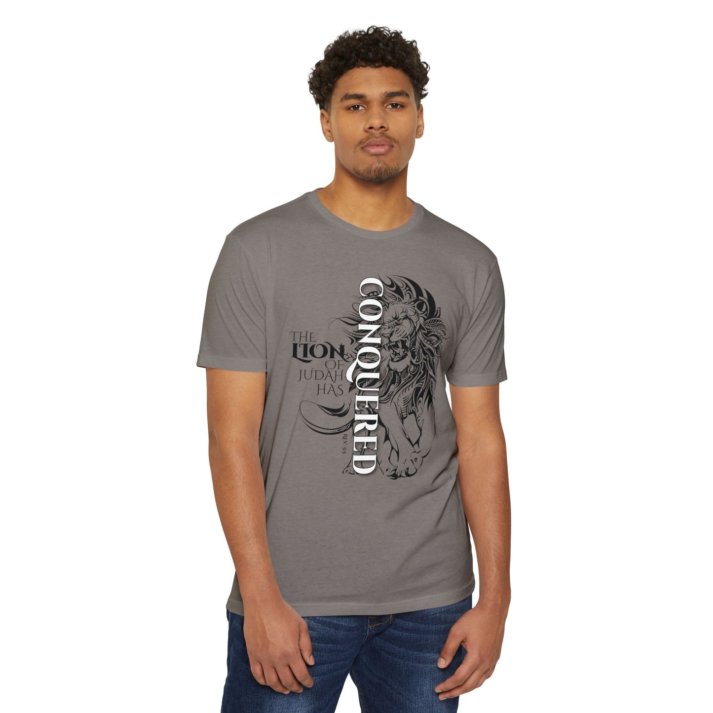 LION OF JUDAH HAS CONQUERED Unisex T-shirt