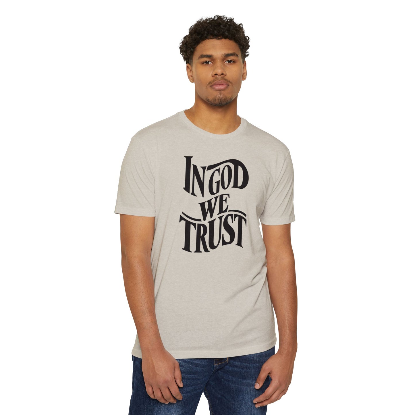 IN GOD WE TRUST Unisex CVC Jersey T-shirt