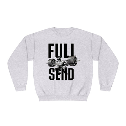 FULL SEND WEIGHTS Unisex NuBlend® Crewneck Sweatshirt