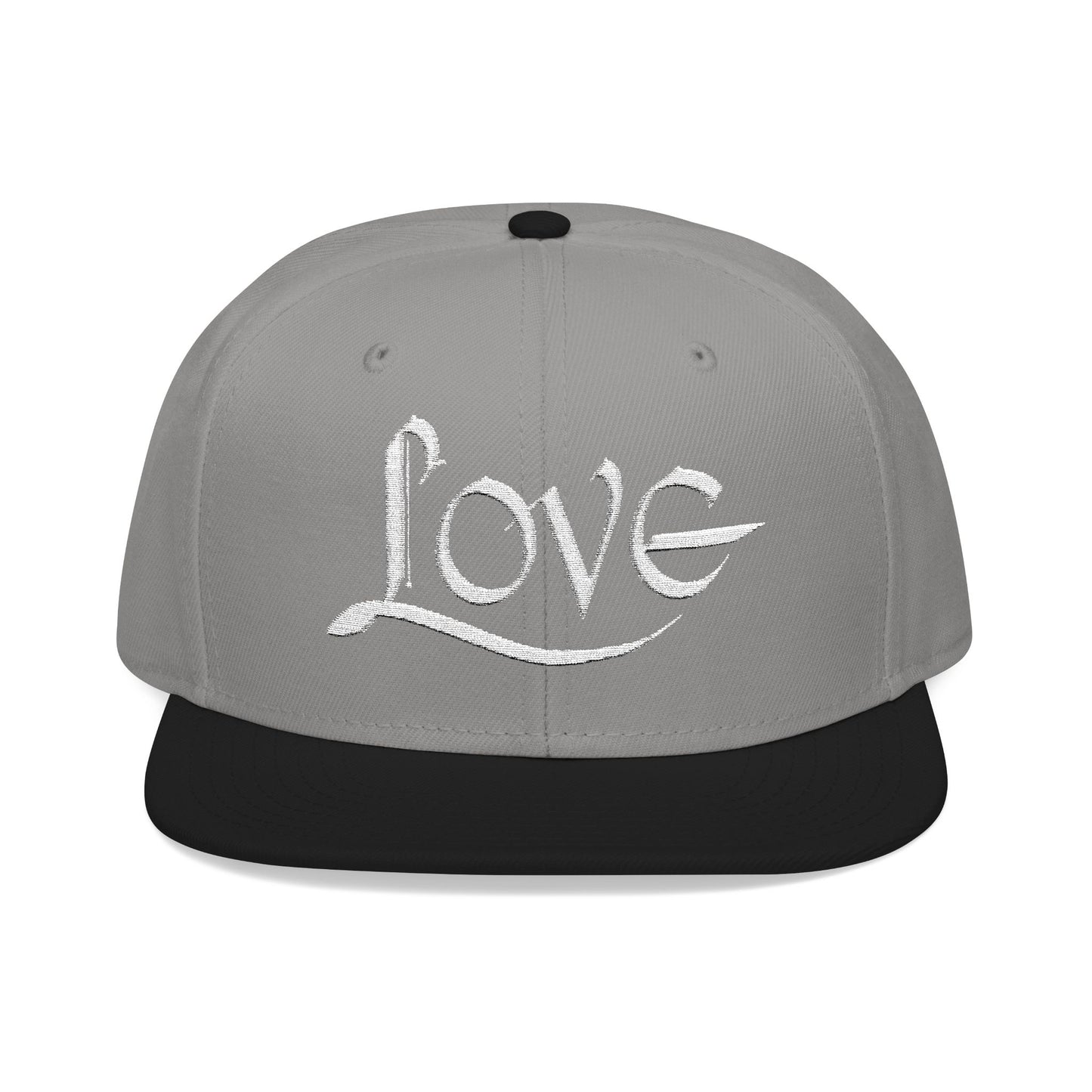 LOVE Embroidered Snapback Hat