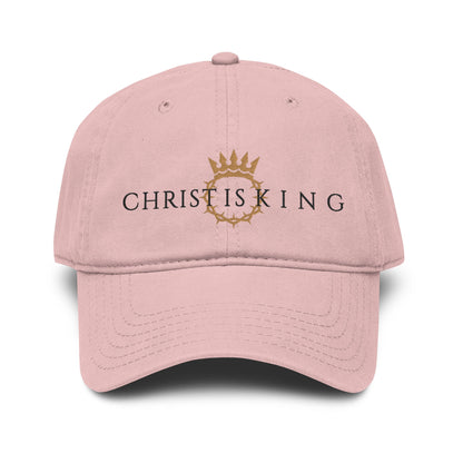Christ Is King Embroidered Baseball Cap — 'Go Forth' Hat