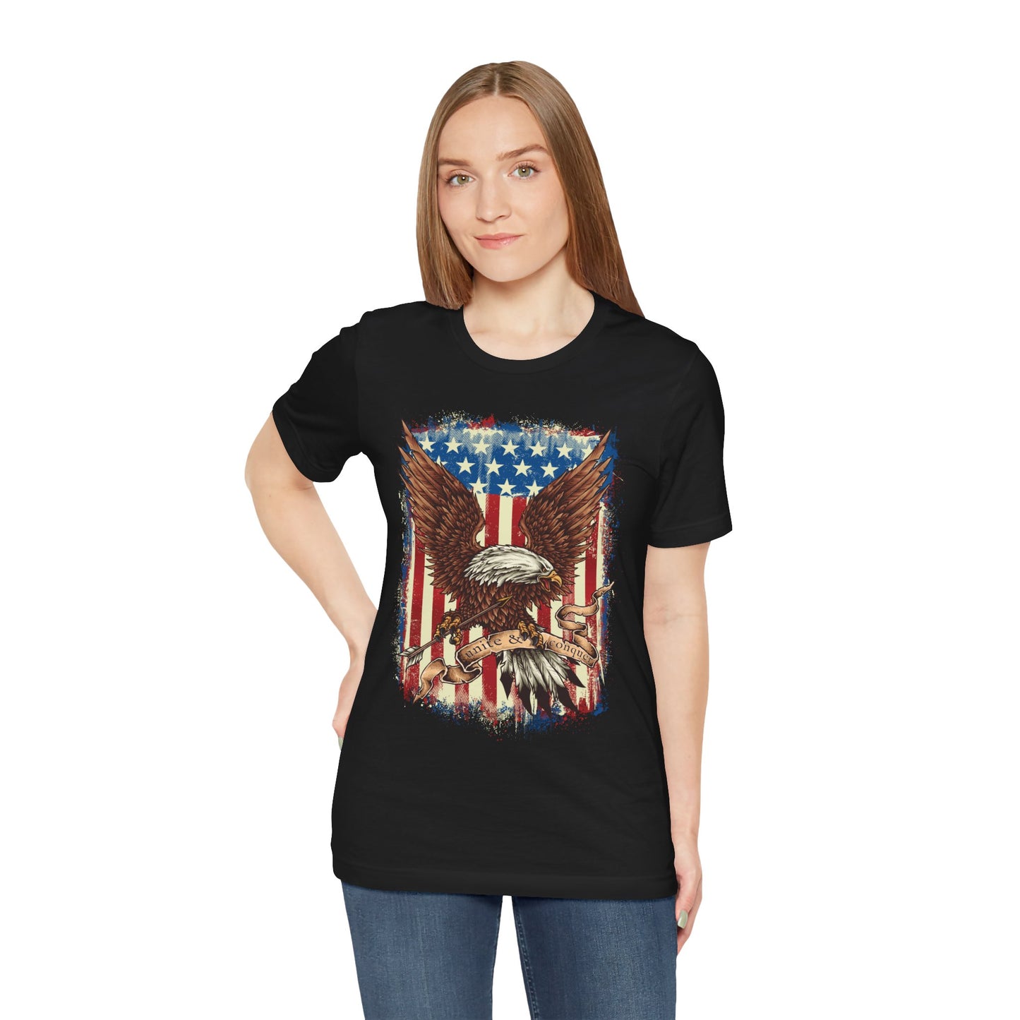 unite and conquer eagle  The Life Unisex Tee Shirt