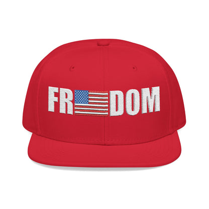 FREEDOM Embroidered Snapback hat