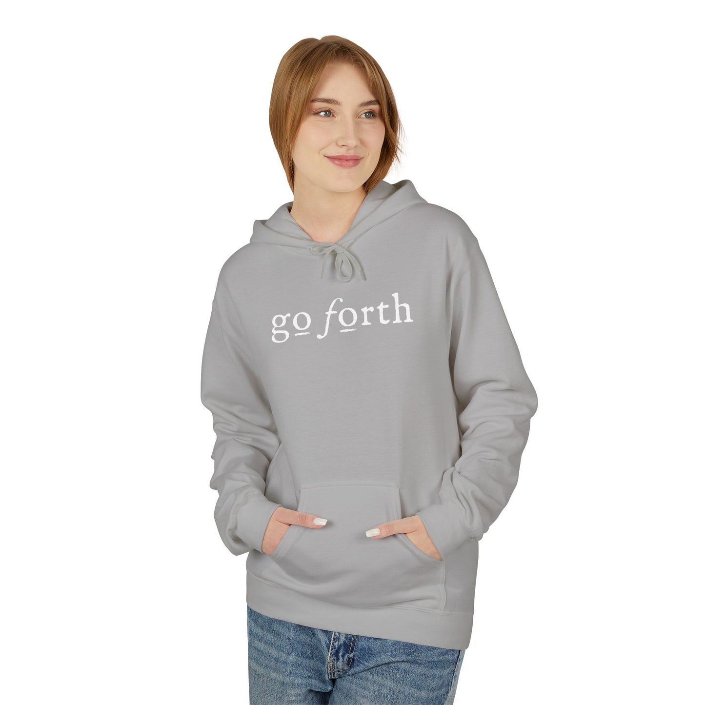 GO FORTH Unisex Fleece Hoodie