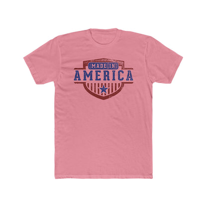 MADE IN AMERICA Unisex Cotton Crew Tee