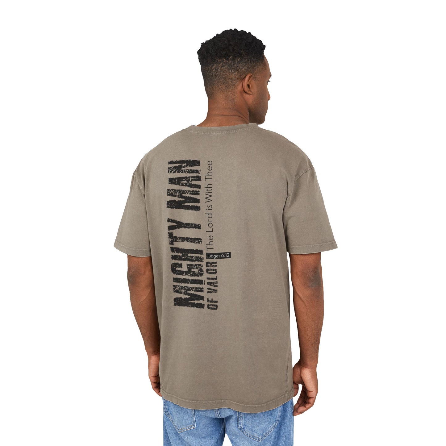 Rise Up, MIGHTY MAN OF VLOR Shirt for Men - Oversize Tee -