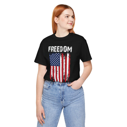 FREEDOM FLAG The Life Unisex Tee Shirt