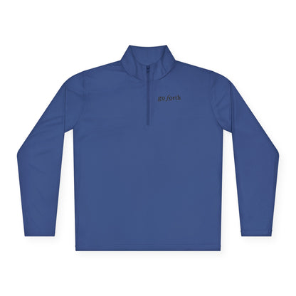 Go Forth Unisex Quarter-Zip Pullover