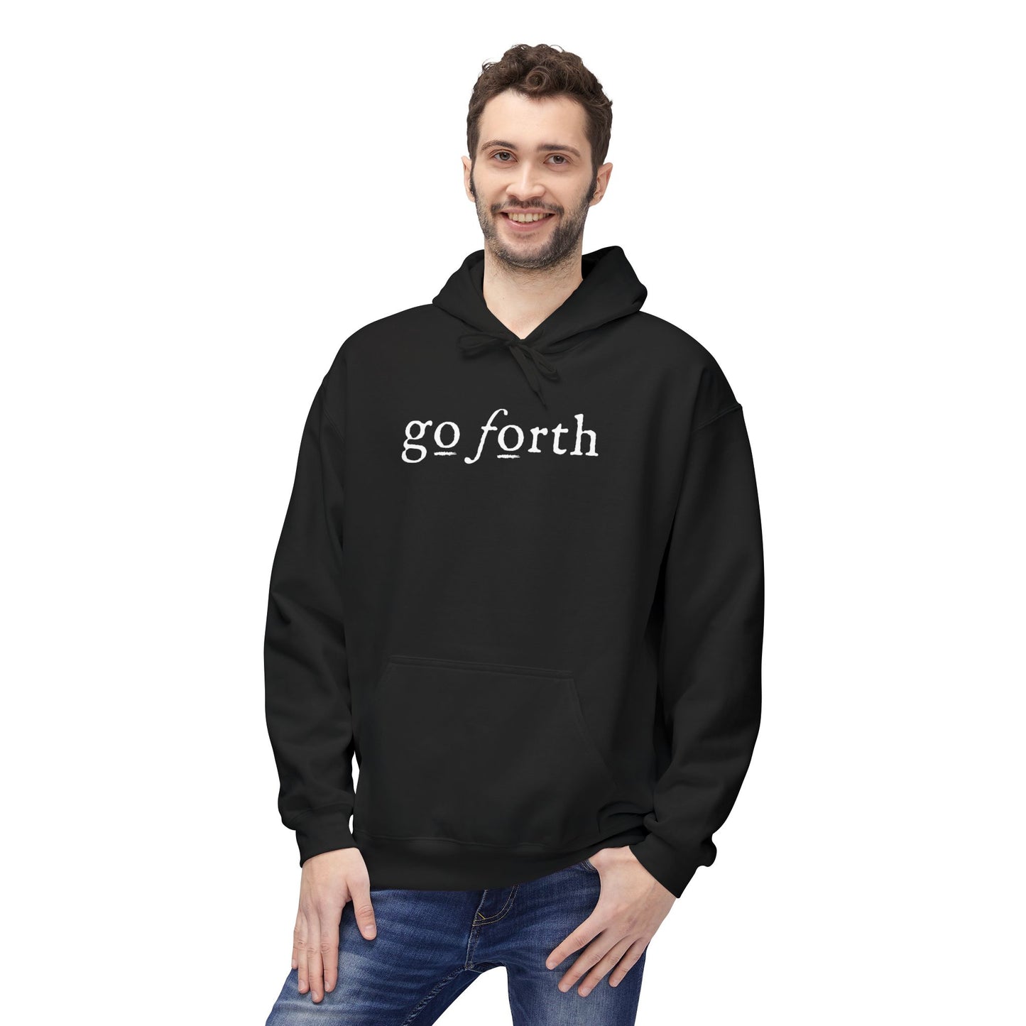 GO FORTH Unisex Fleece Hoodie