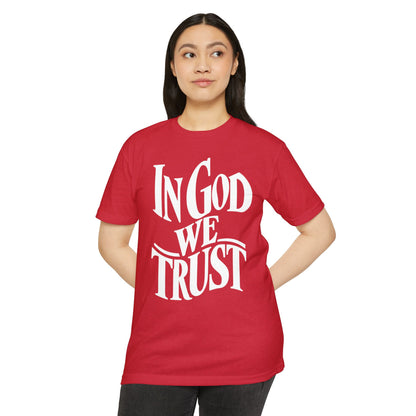 IN GOD WE TRUST Unisex CVC Jersey T-shirt