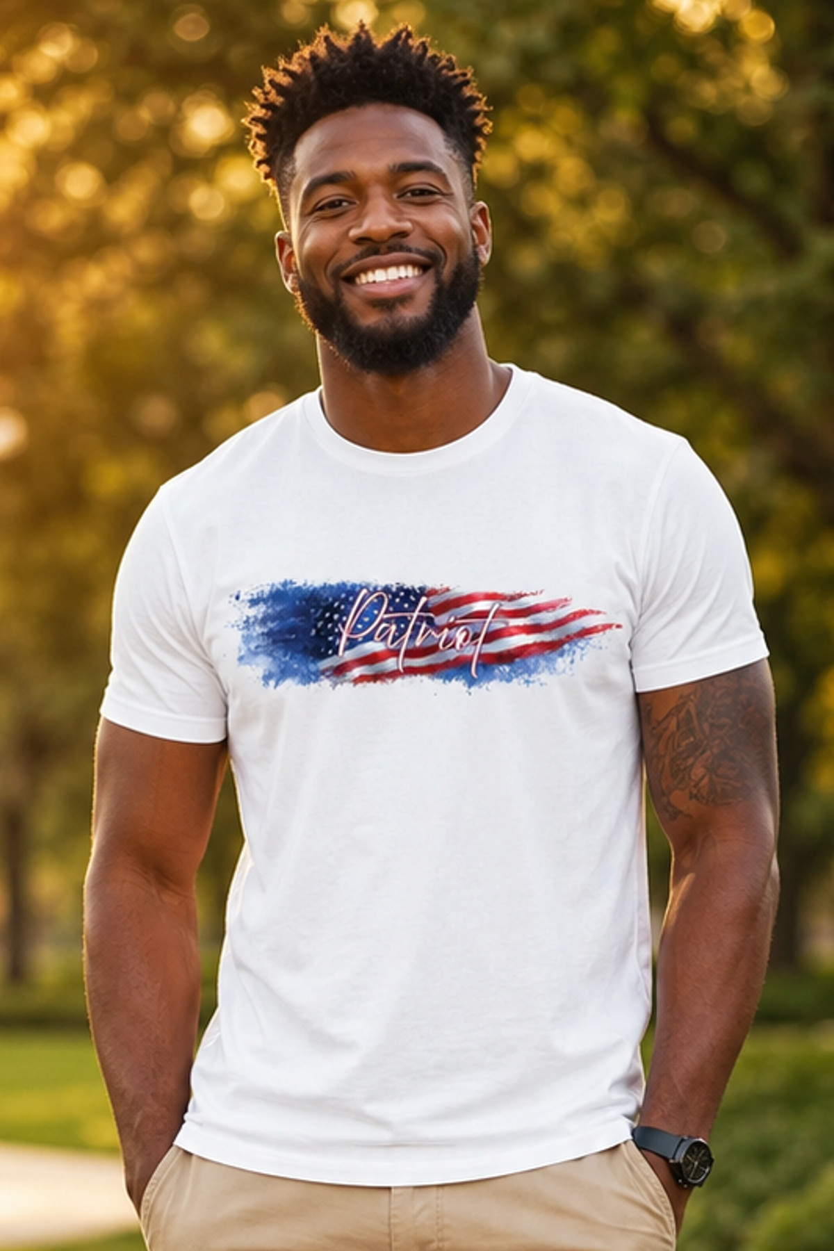 PATRIOT FLAG T-shirt