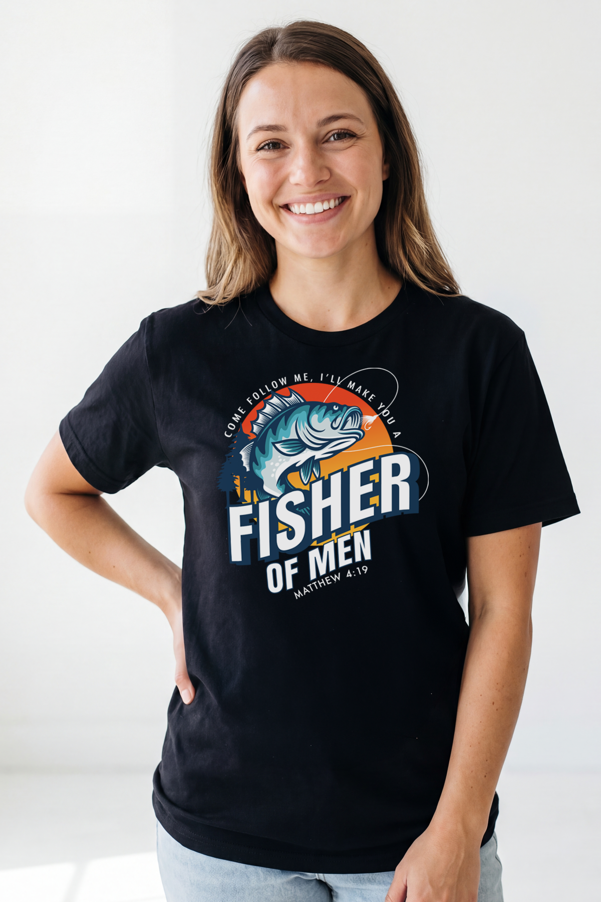 FISHER OF MEN unisex - T SHIRT