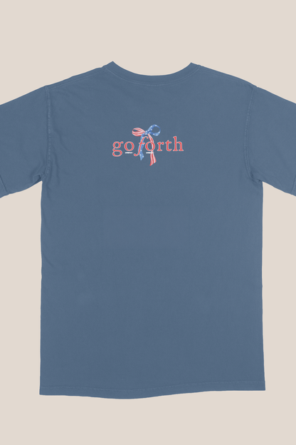 PATRIOTIC BOW T-shirt