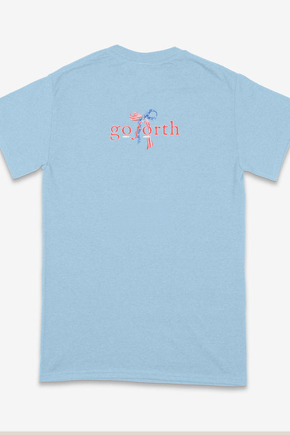 PATRIOTIC BOW T-shirt