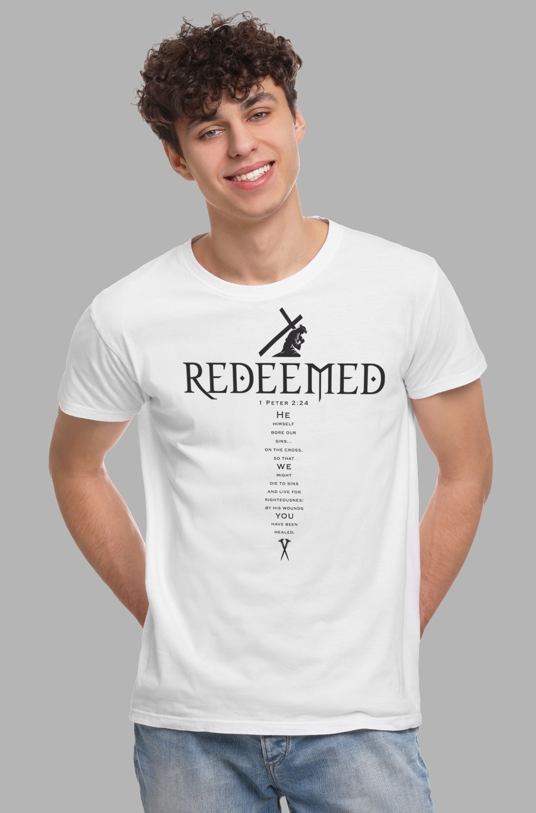 REDEEMED unisex - T SHIRT