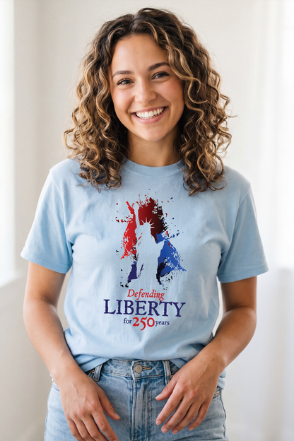 DEFENDING LIBERTY 250 T-SHIRT
