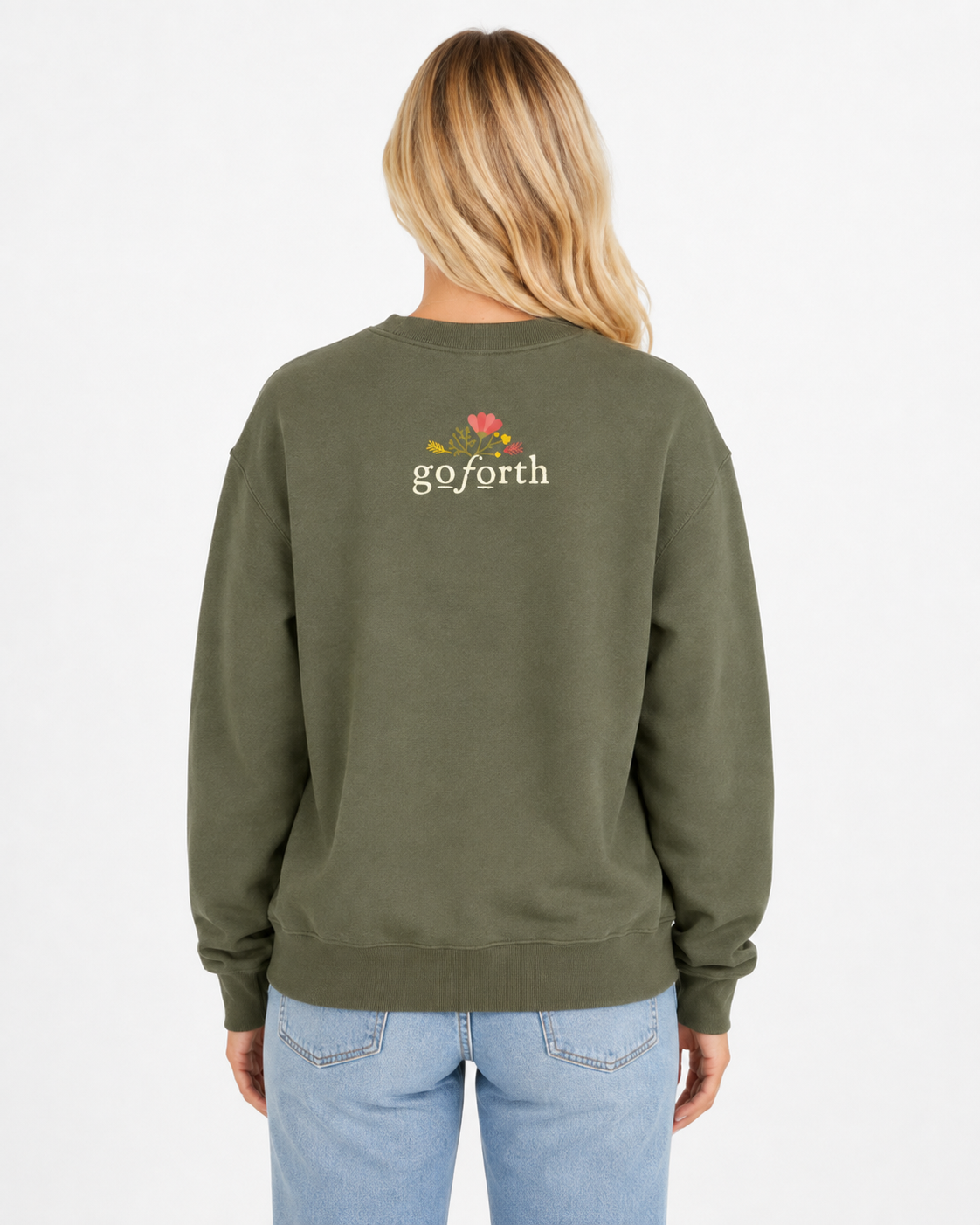 LOVED BY THE FATHER CREWNECK SWEATSHIRT