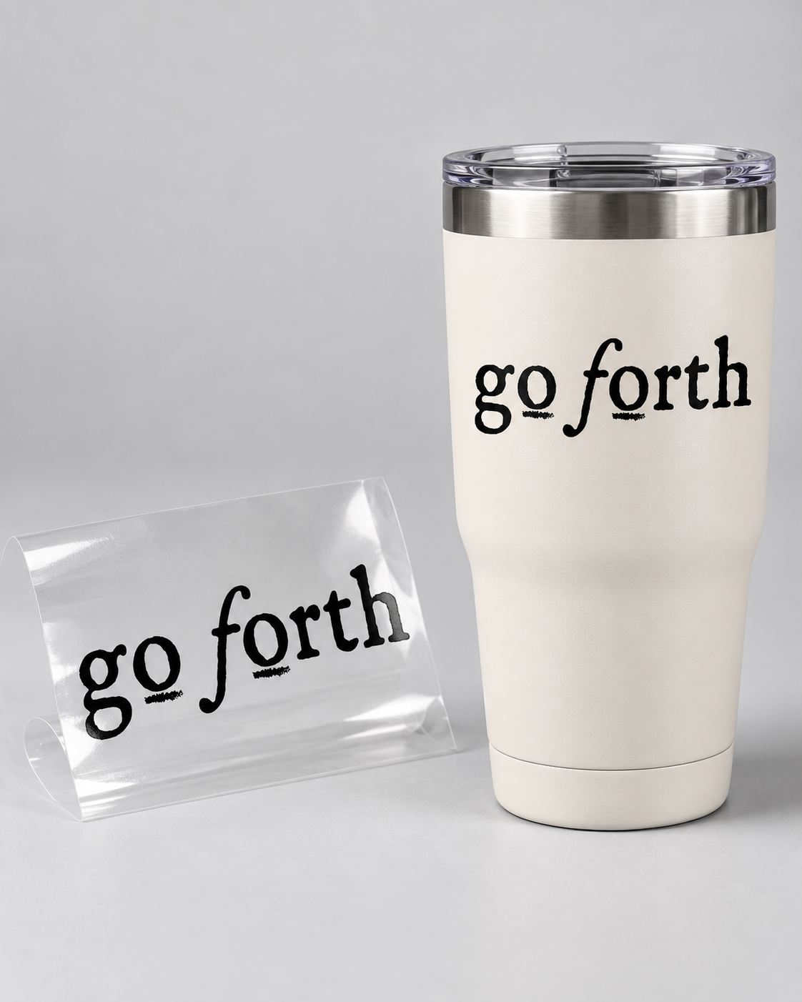 Go Forth UV decal