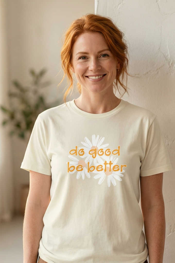 DO GOOD BE BETTER T-SHIRT