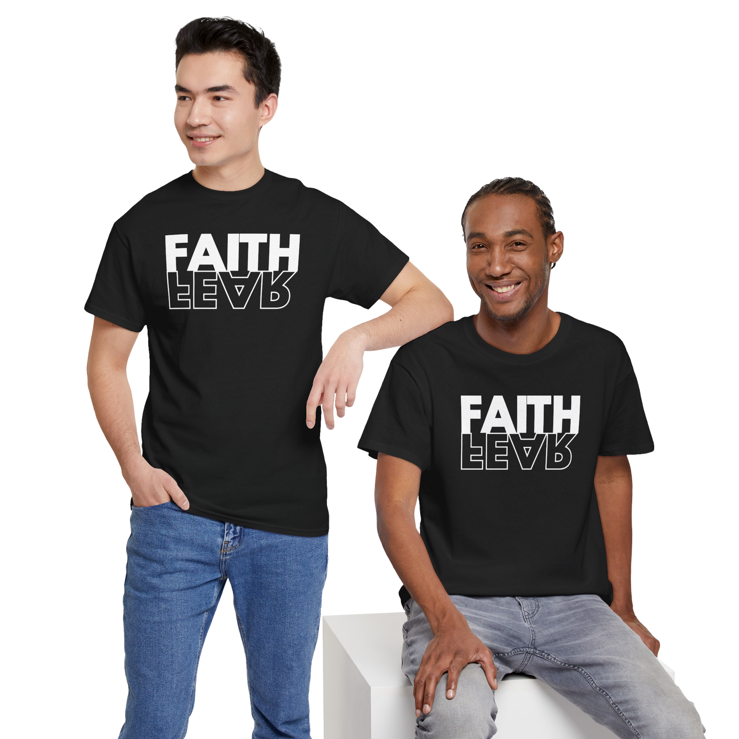 FAITH OVER FEAR Unisex T-shirt