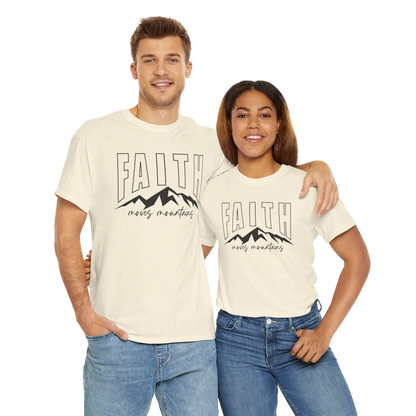 FAITH MOVES MOUNTAINS 2 Unisex T-shirt