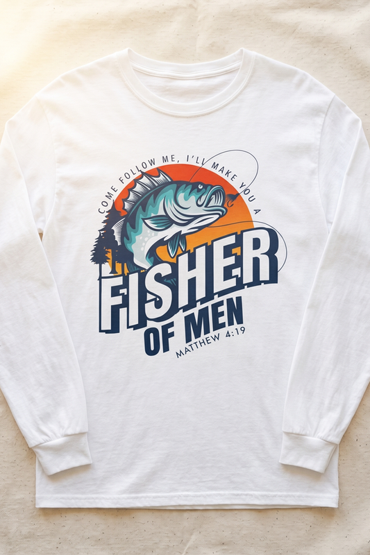 FISHER OF MEN - Long sleeve T-Shirt