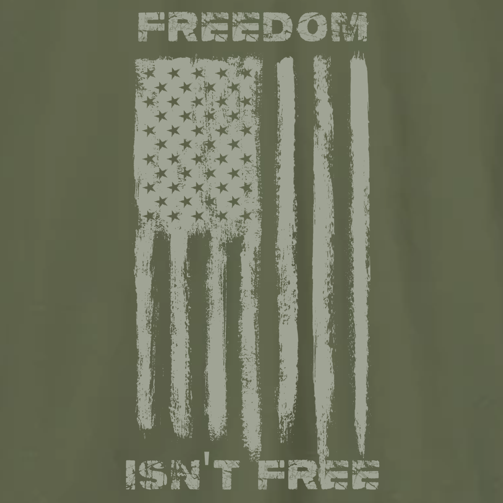 FREEDOM ISN'T FREE FLAG T-shirt