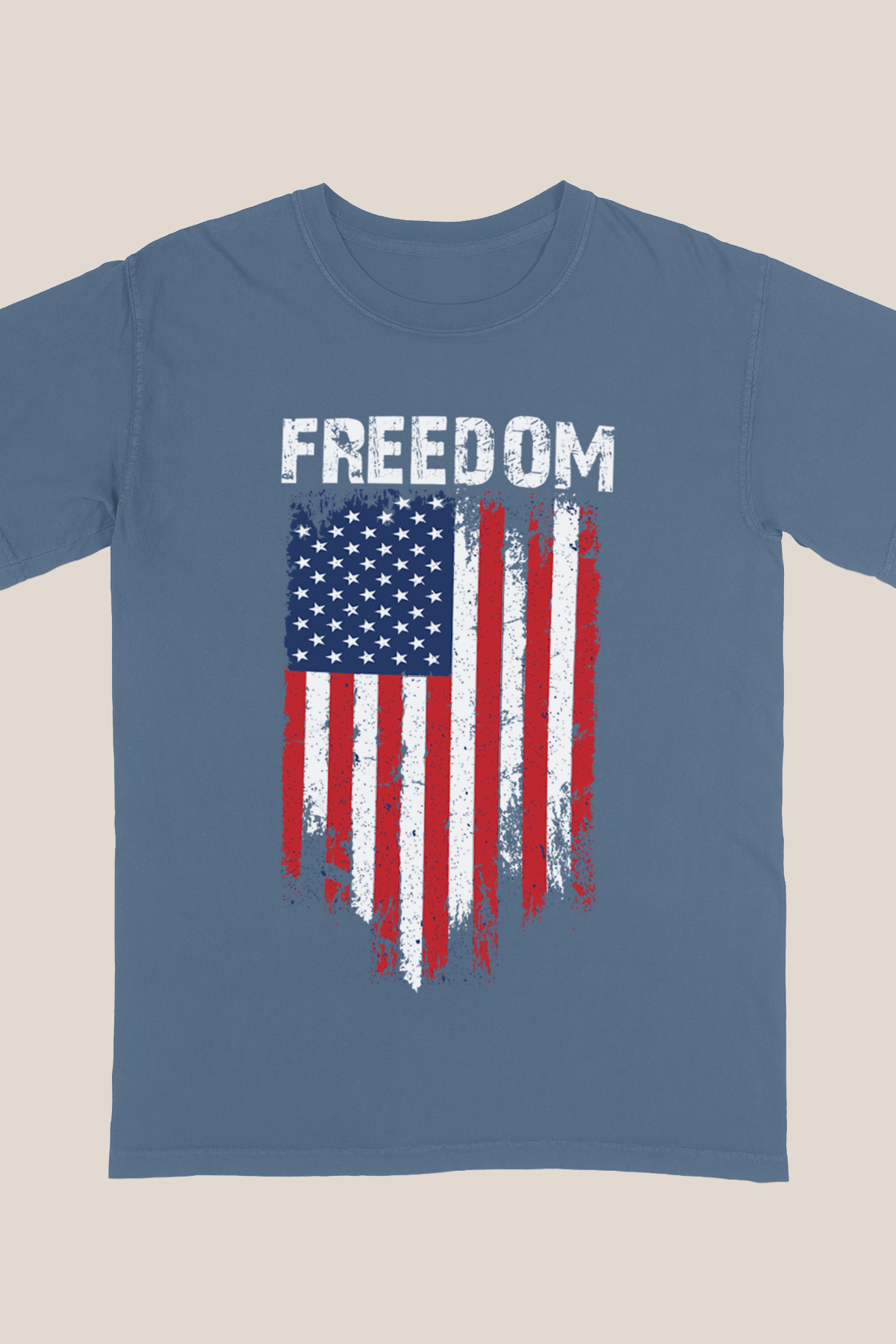 FREEDOM VINTAGE FLAG T-shirt